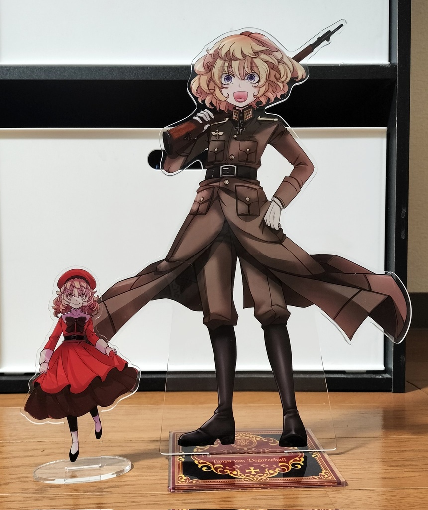 コミカライズターニャちゃんクソデカアクスタ