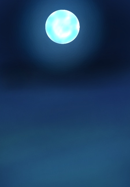 ペンギン&イルカ+月イラスト7枚セット