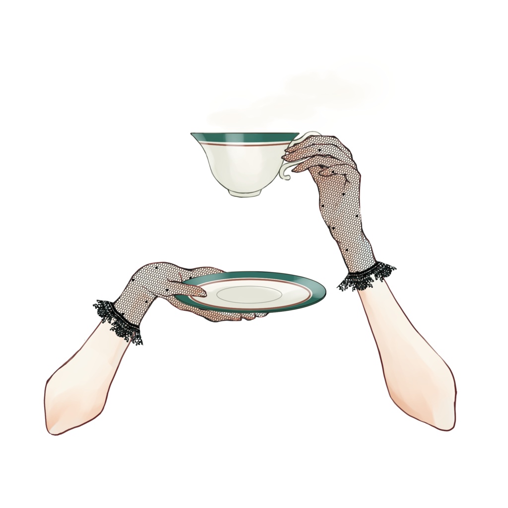 ティータイム素材