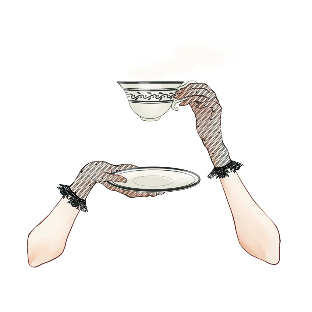 ティータイム素材