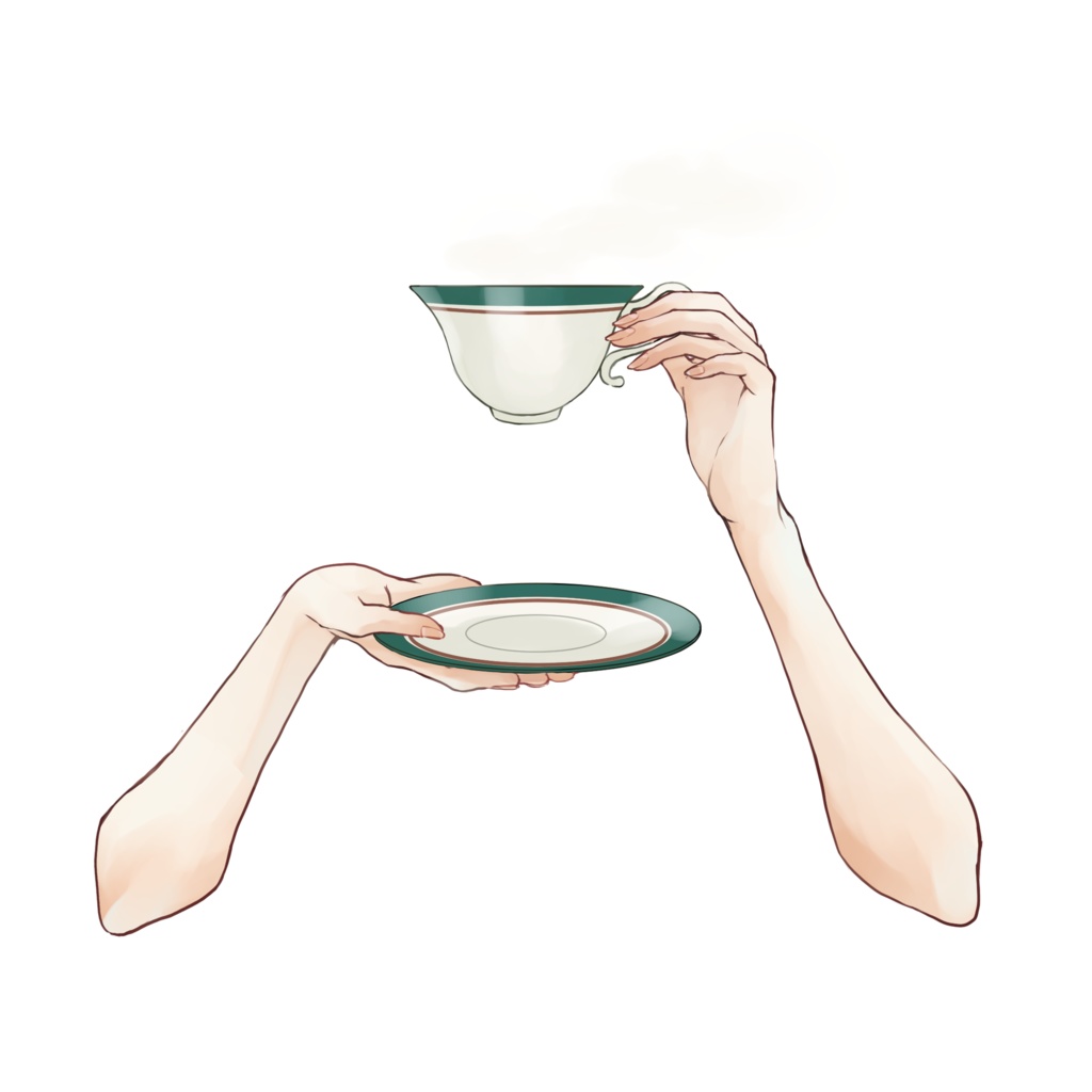 ティータイム素材