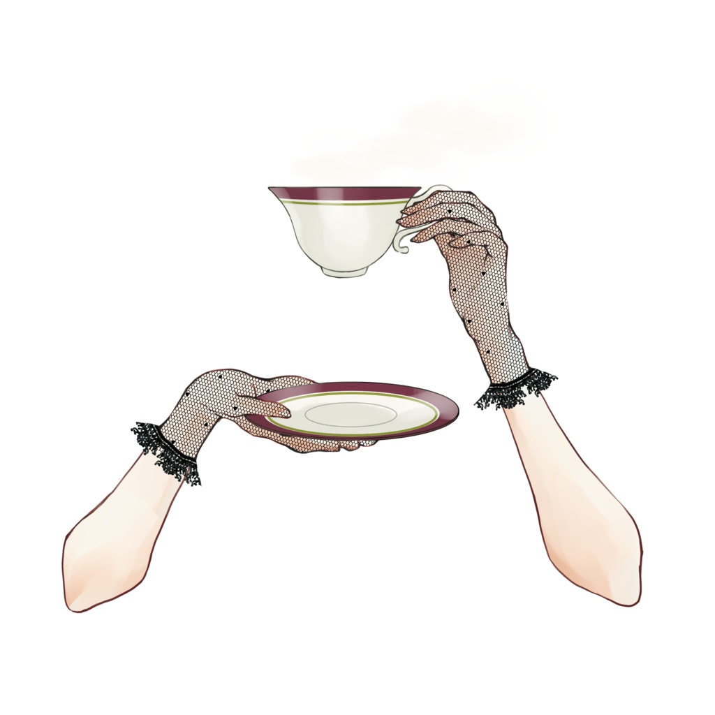 ティータイム素材