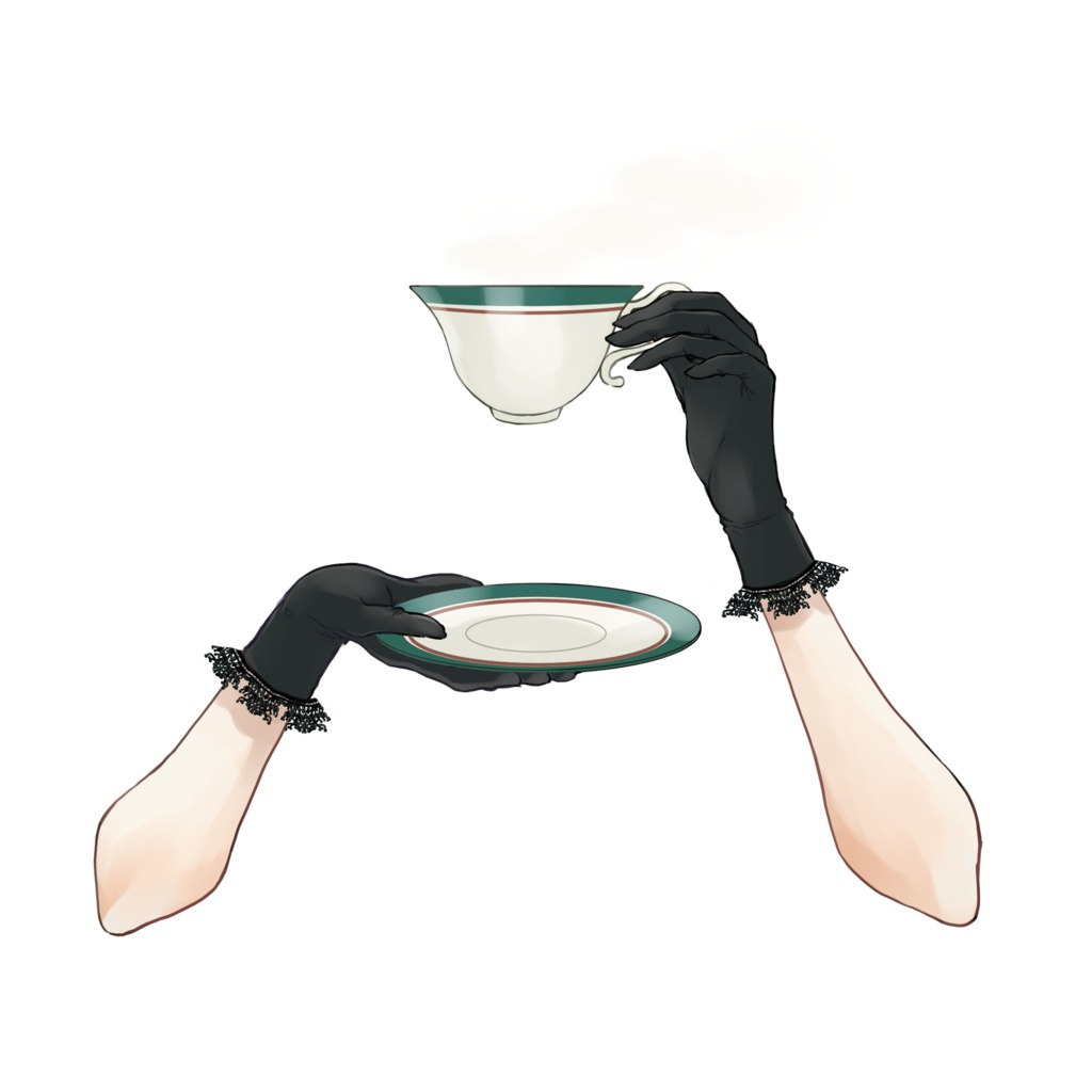 ティータイム素材