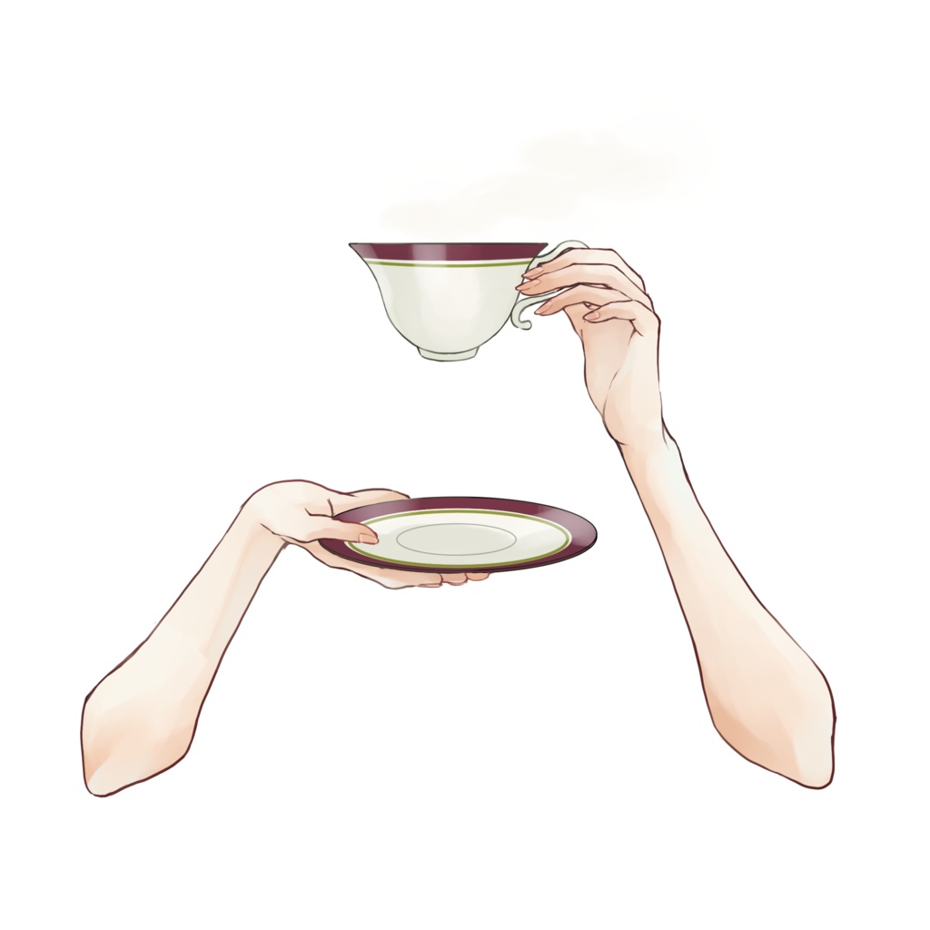 ティータイム素材