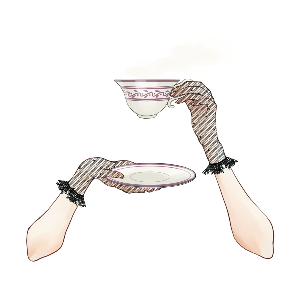 ティータイム素材