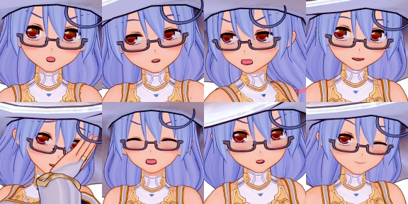 フリー立ち絵素材集1・魔法使いメルチェ