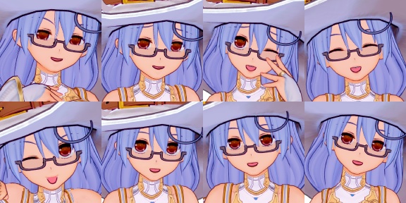 フリー立ち絵素材集1・魔法使いメルチェ