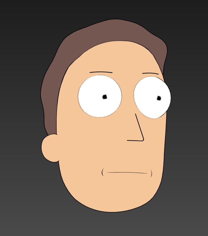 Rick and Morty: Jerry Smith 3D model pack (FBX/Blender)