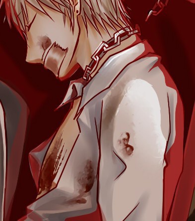 血まみれ青年イラスト集