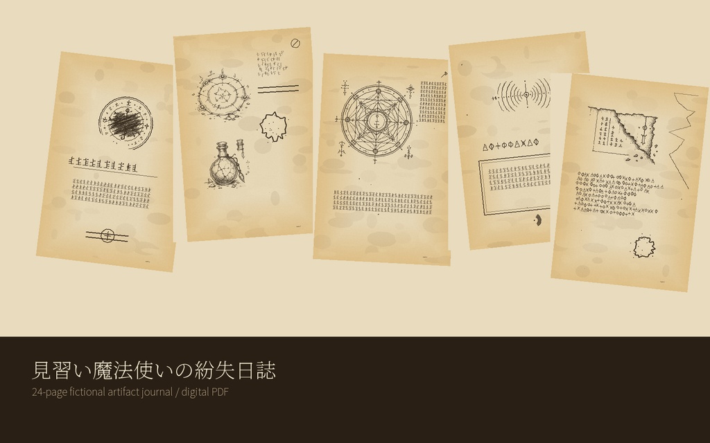 見習い魔法使いの紛失日誌