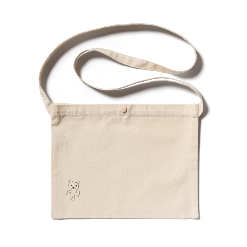 小さめくまバッグ（べーじゅ）