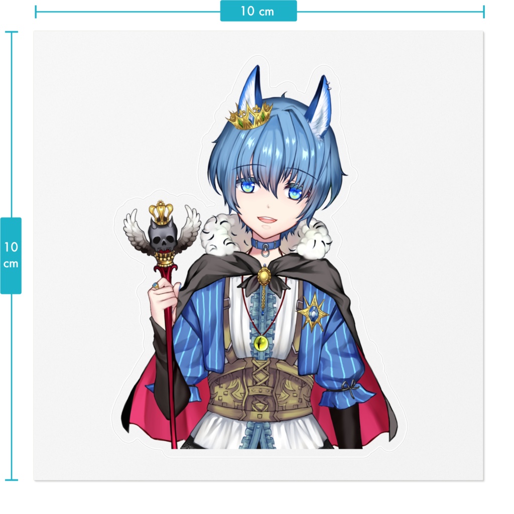 魔王陛下ステッカー①