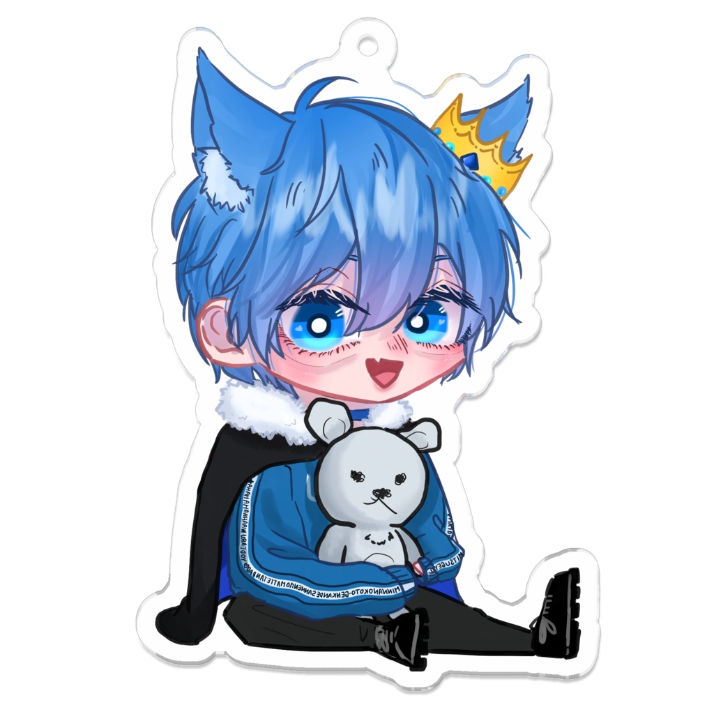 魔王とくまのアクキー(大2世)