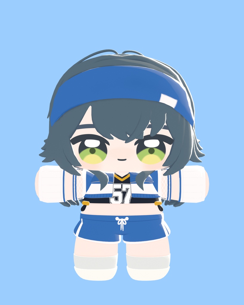 月村手毬 3Dモデル(ちび)