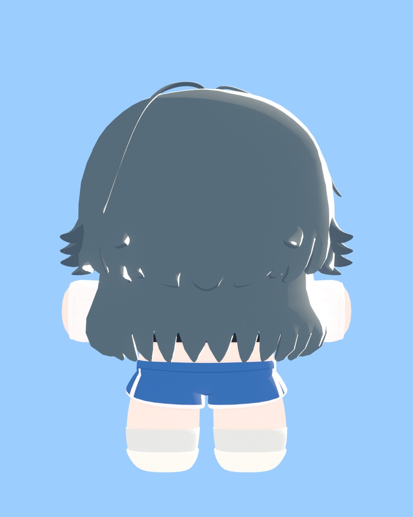 月村手毬 3Dモデル(ちび)