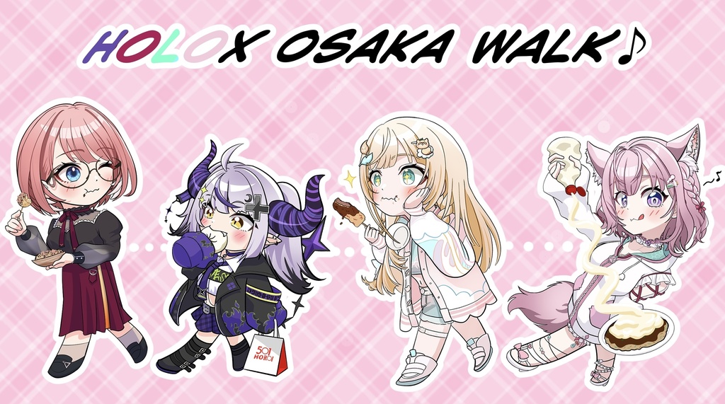 関ホロ2026 HOLOX×OSAKA美味いもんアクキー