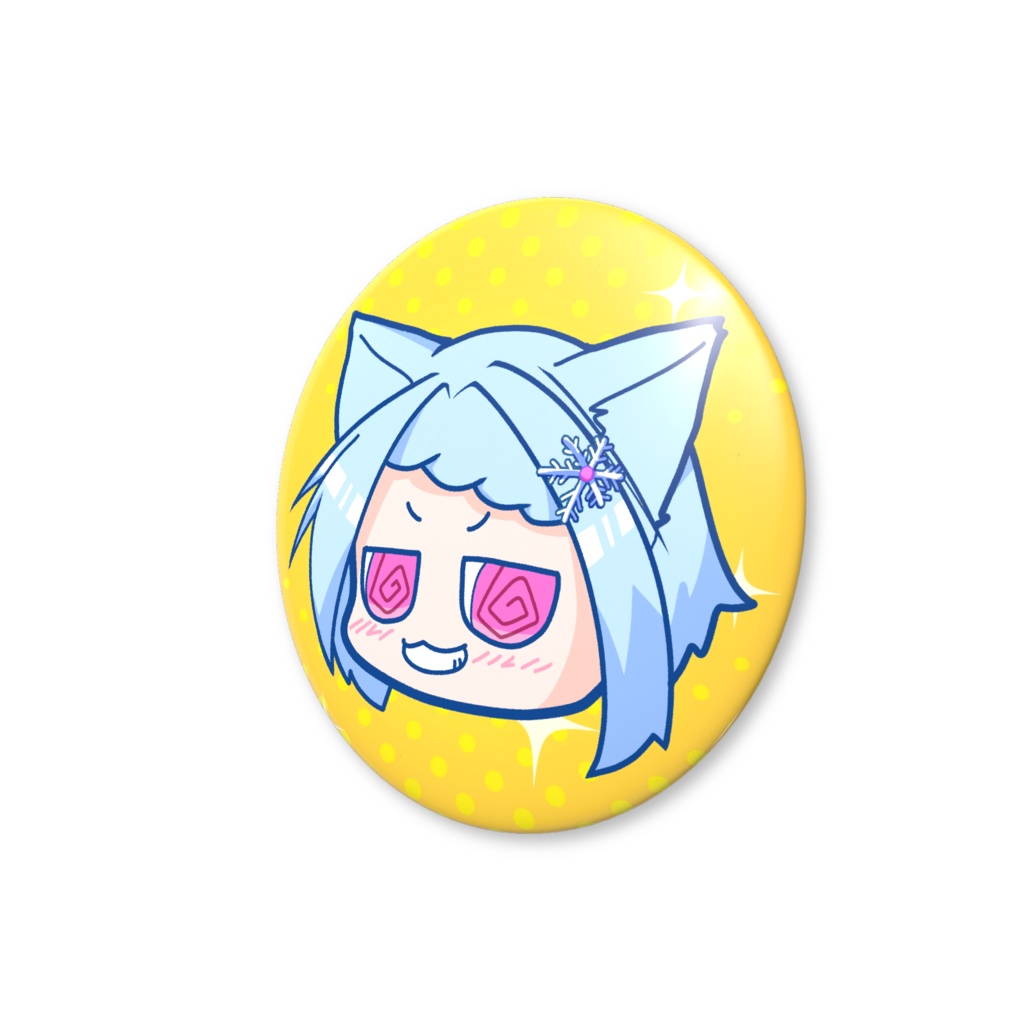 【缶バッチ】不敵に無敵な印!