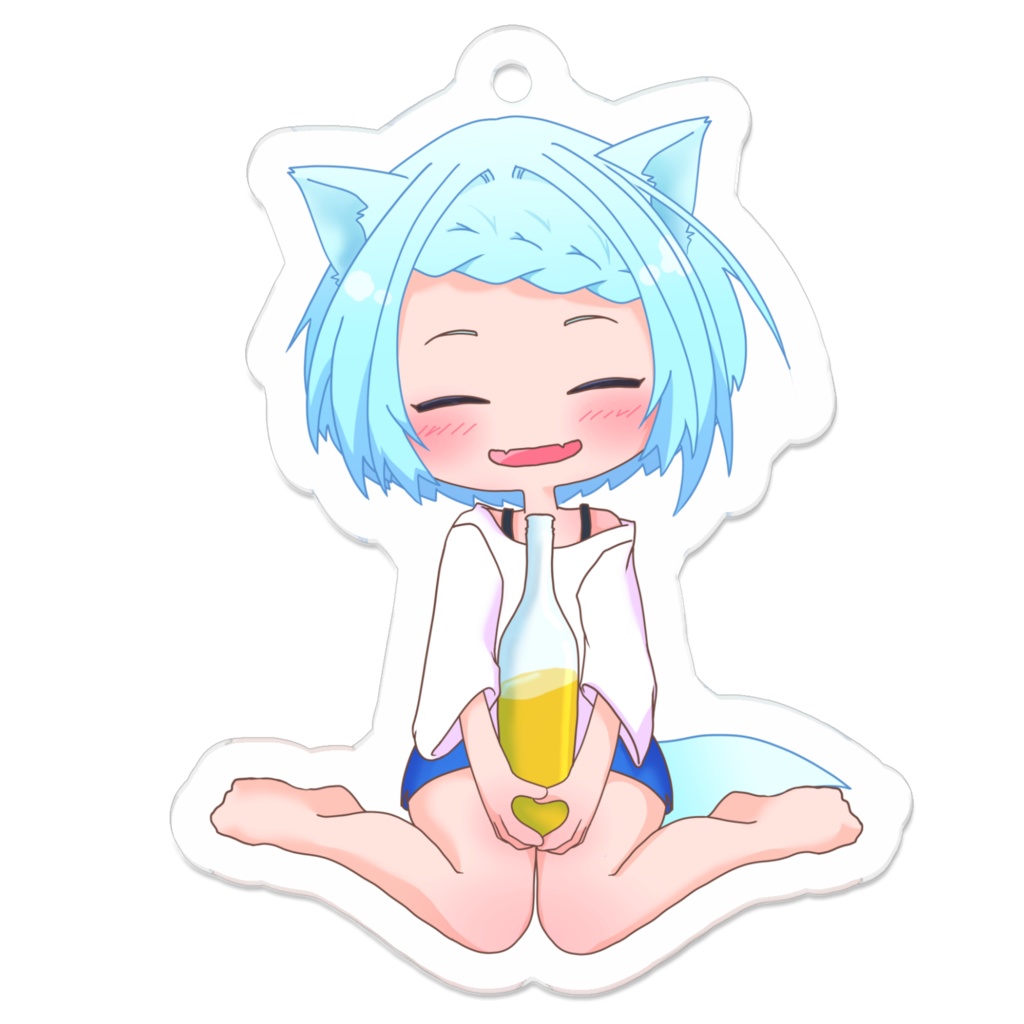 【アクキー】酔いどれ飲みすぎ注意だよ！【UVコーティング】