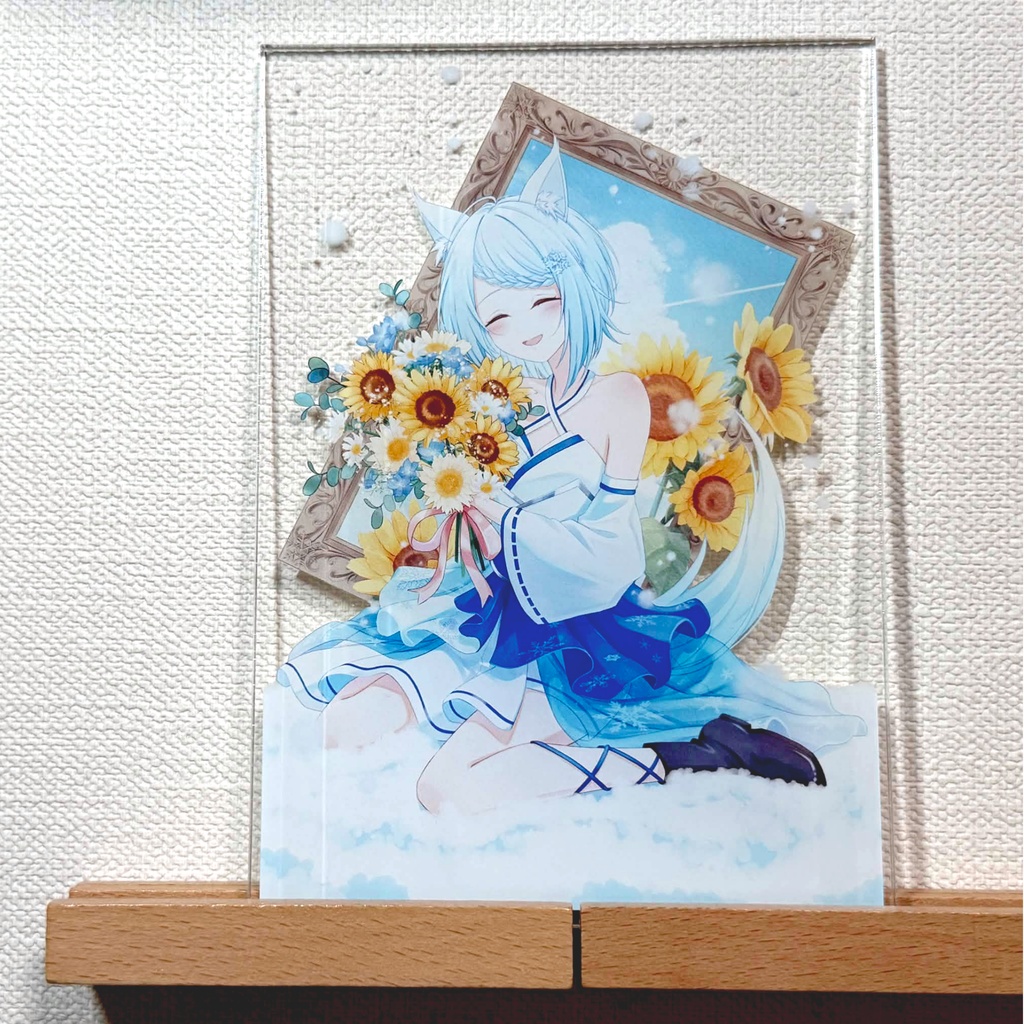 🌻6周年記念 アクリルボード【B6・5mm厚】