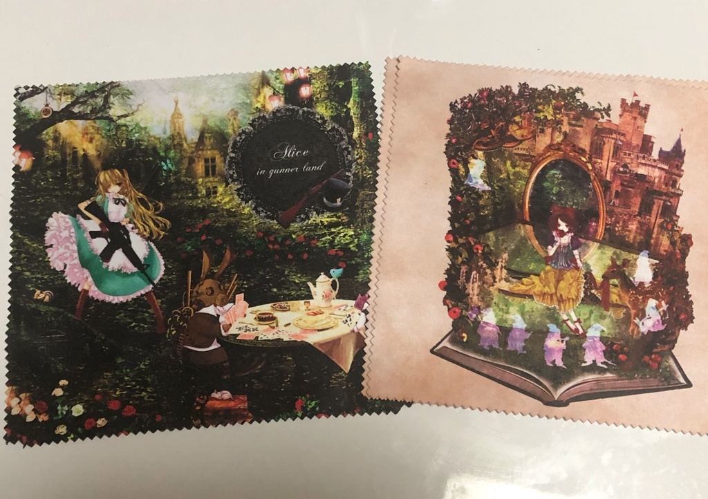 オリジナルメガネ拭き（アリス）