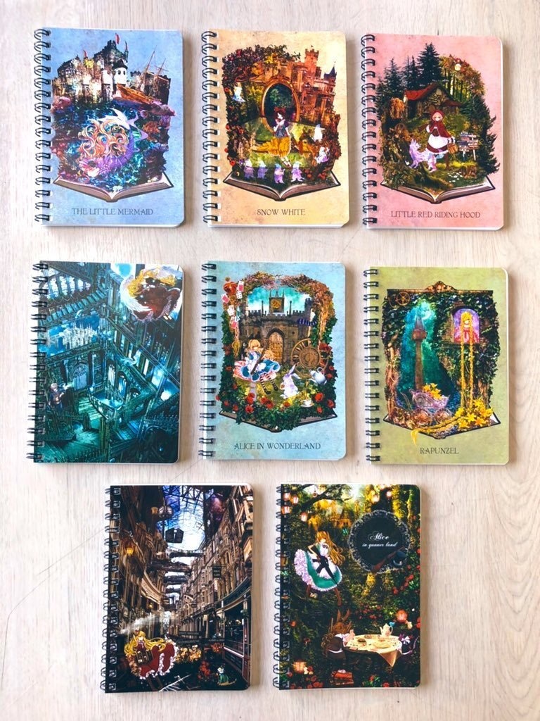 オリジナルイラストリングノート