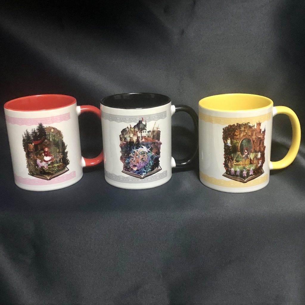 童話柄マグカップ(赤ずきん)