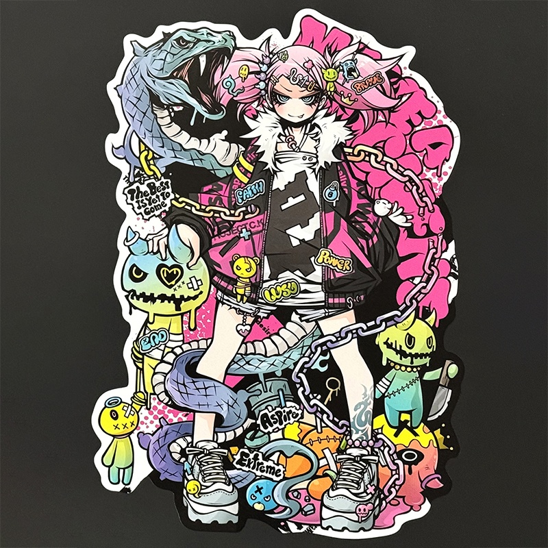 BIGステッカー『SNAKE』