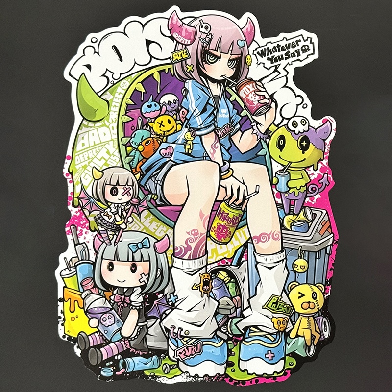 BIGステッカー『POISONOUS』