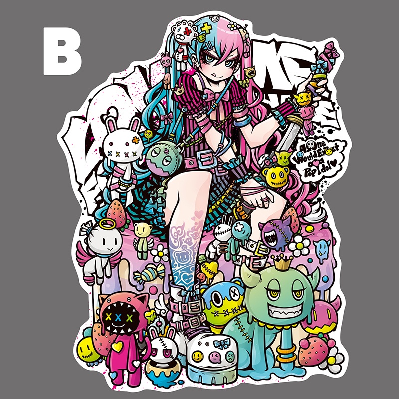 特大ステッカー