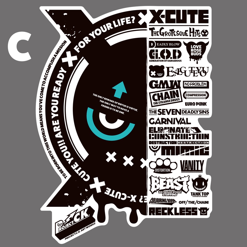 特大ステッカー