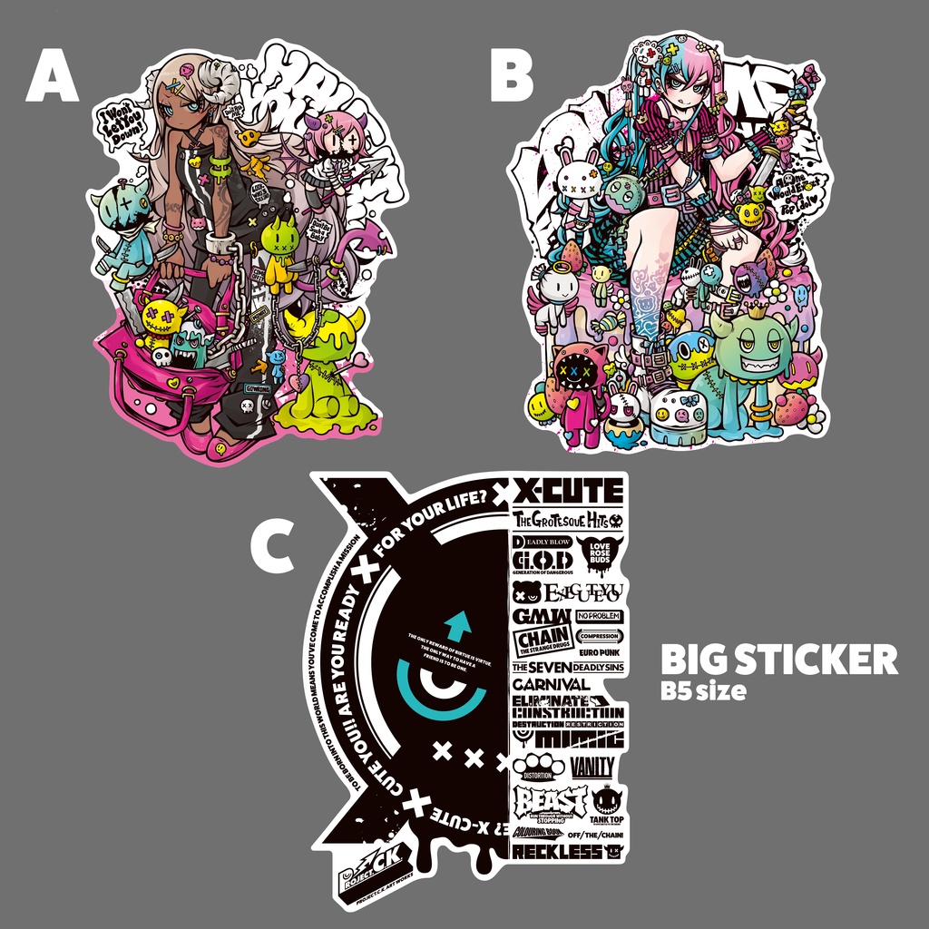特大ステッカー