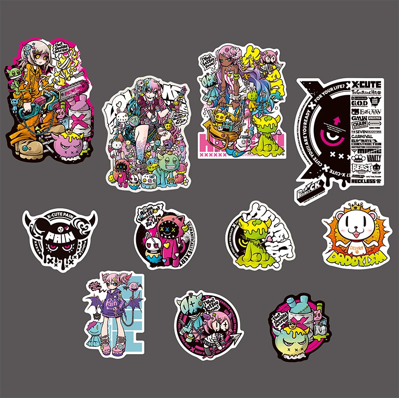 ステッカーセット11枚組［DF62］