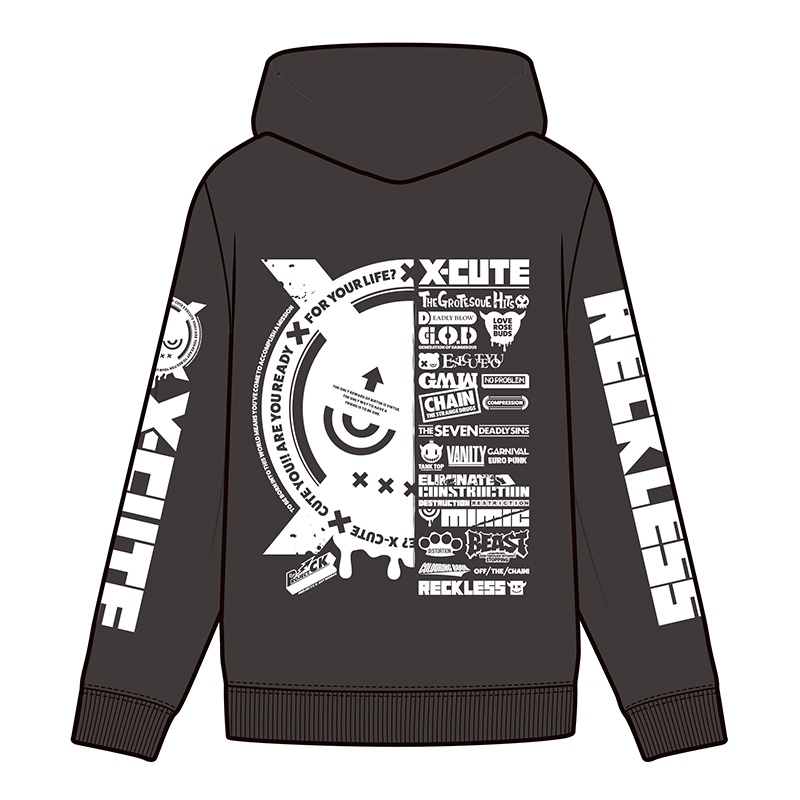 パーカー［X-CUTE -face-］zip