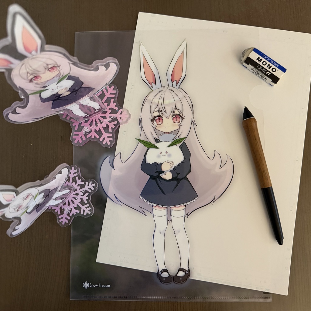 ️A4クリアファイル 【Sakura in the Thaw】