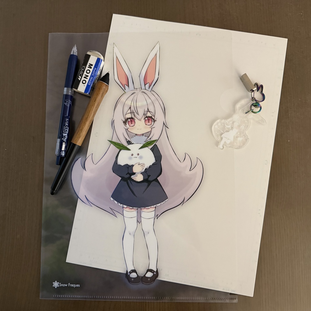 ️A4クリアファイル 【Sakura in the Thaw】