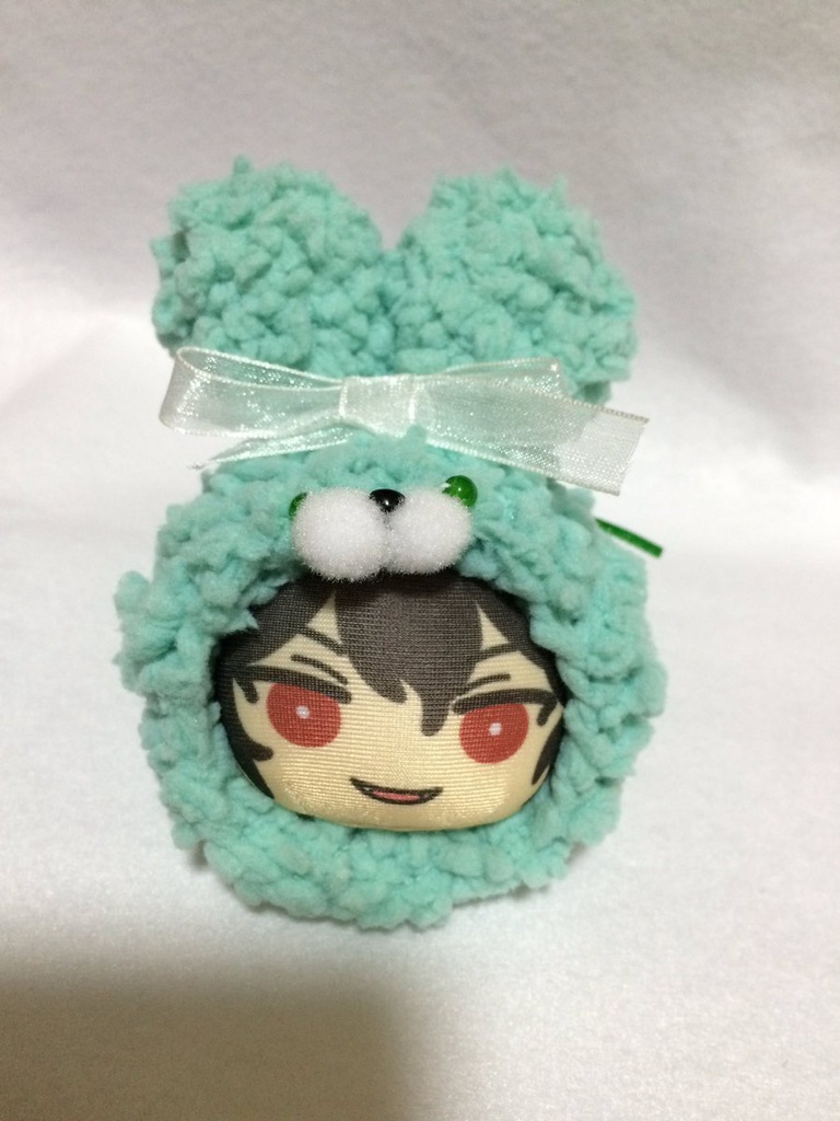 もちはなうさぎ　緑　ちびまんさいず
