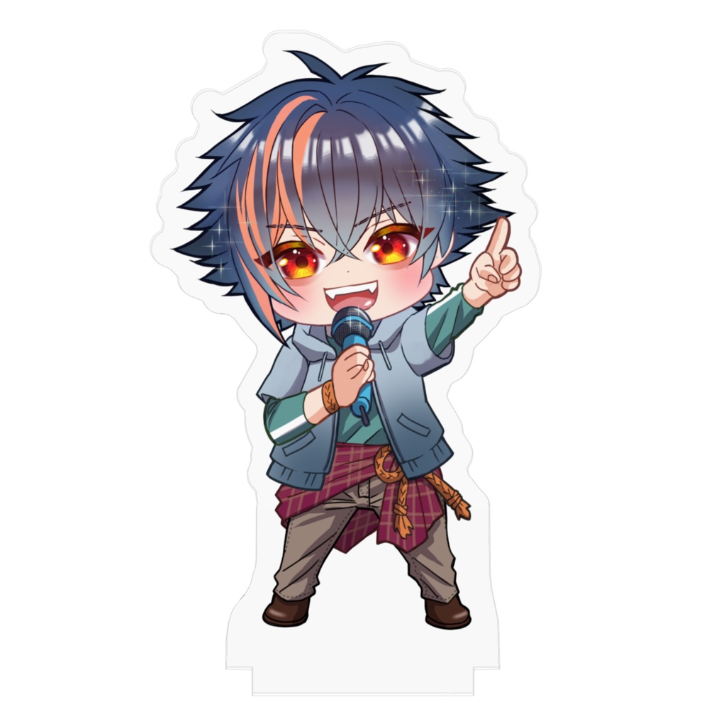 【大神楓】歌ちび楓アクリルフィギュア(70mm×70mm/100mm×100mm/160mm×160mm)