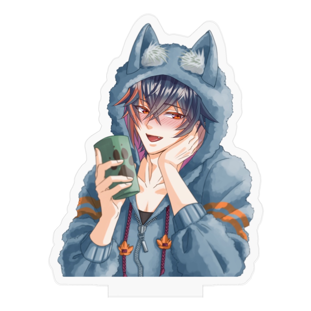 【大神楓】部屋着アクリルフィギュア(70mm×70mm/100mm×100mm/160mm×160mm)