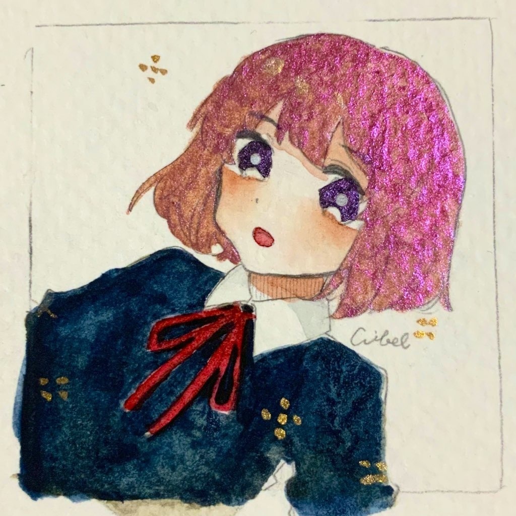 【ミニ原画】きらめき四つ