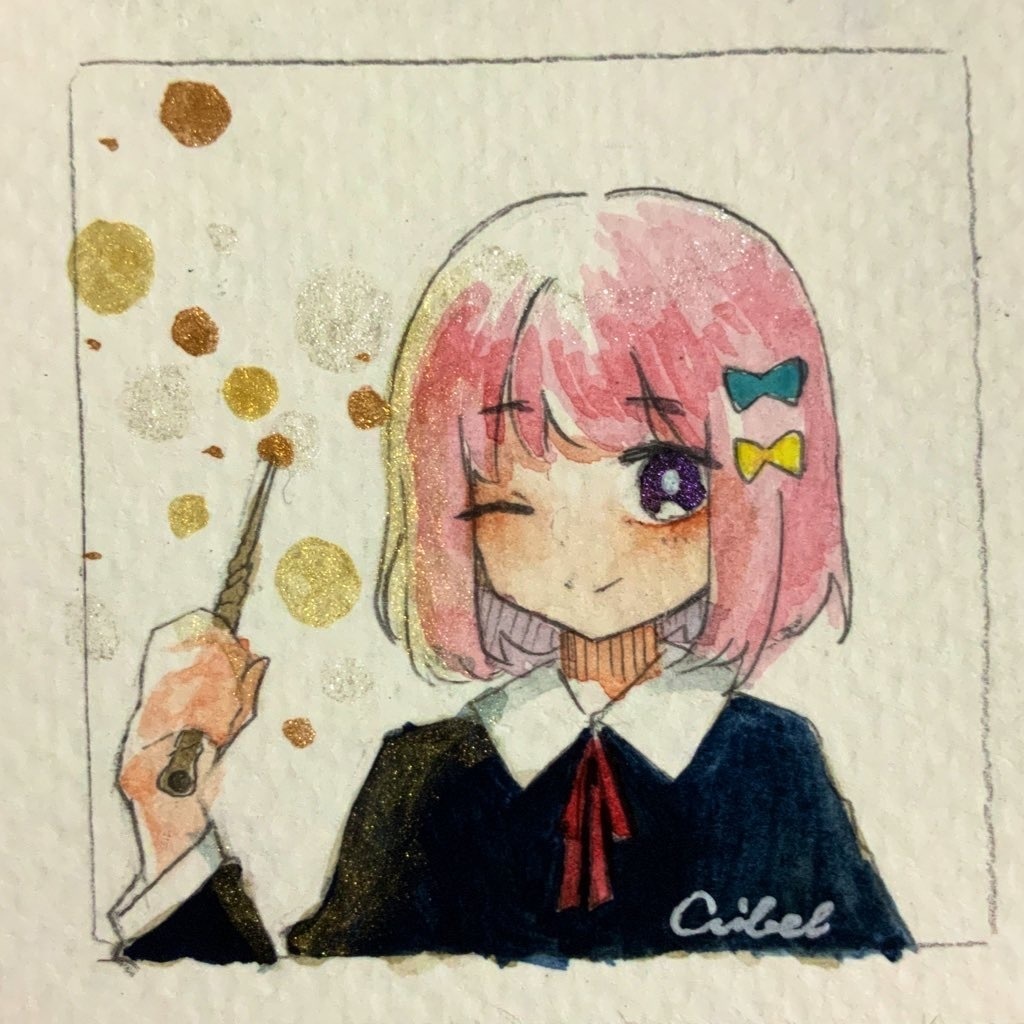 【ミニ原画】きらめき四つ