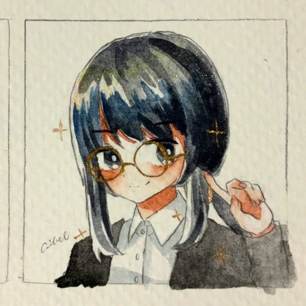 【ミニ原画】きらめき四つ