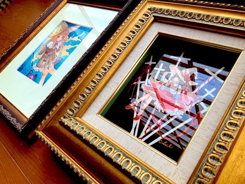 【額装原画】金刻のレーノチカ