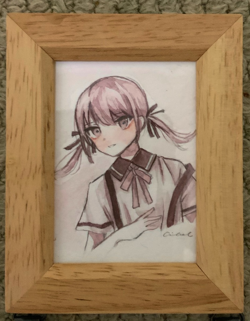 【額装原画】ちいさな原画