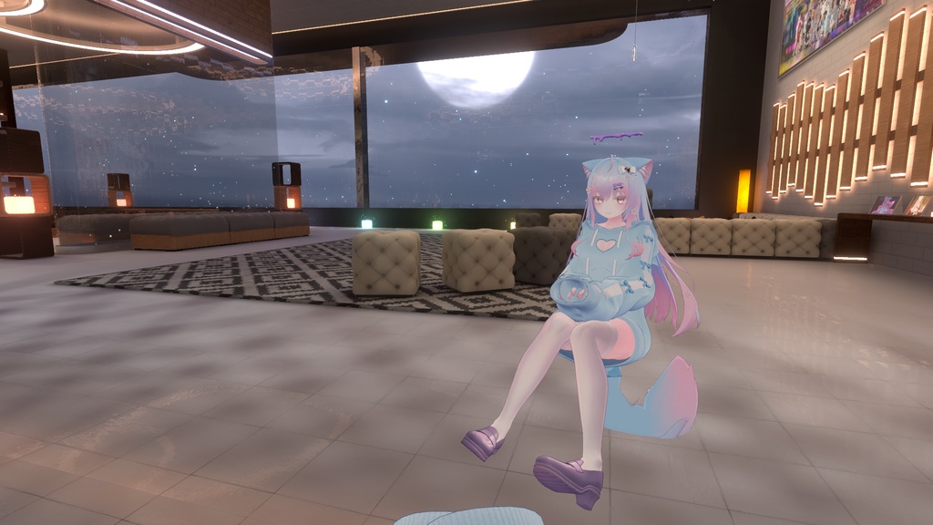 萌ちゃんVer1.02用 ゆめかわ✨ヘアテクスチャ✨🌈🦄🦄🌈✨