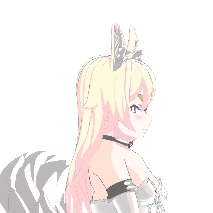 【VRChat無料アバター】オリジナルモデル「シルク」ちゃん!