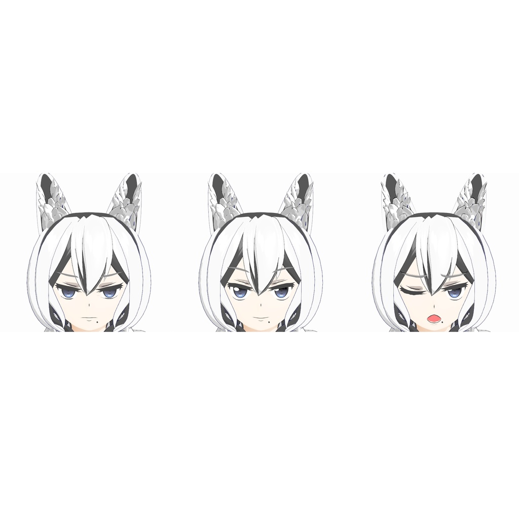 【VRChat無料アバター】オリジナルモデル「ミッドナイト」ちゃん!