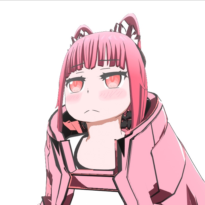 【VRChat無料アバター】オリジナルモデル「のん子」ちゃん!