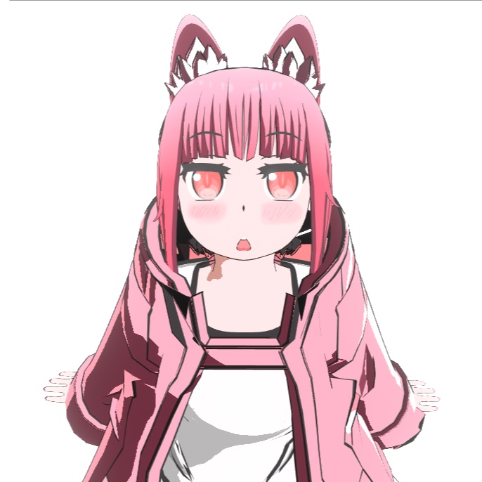 【VRChat無料アバター】オリジナルモデル「のん子」ちゃん！