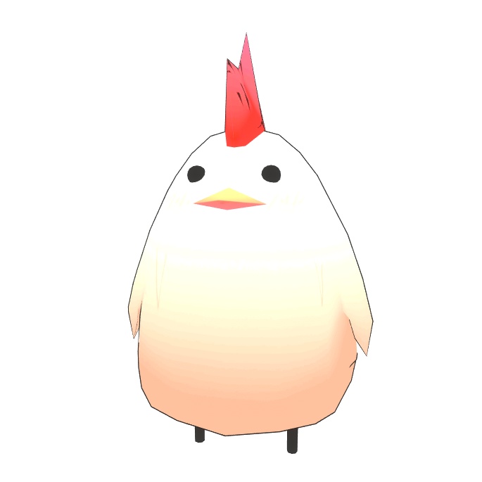 【PC/Quest】にわとり!【VRChatアバター】