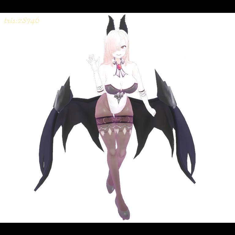 【VRChatアバター】サキュバス"サラ"ちゃん!【PC】